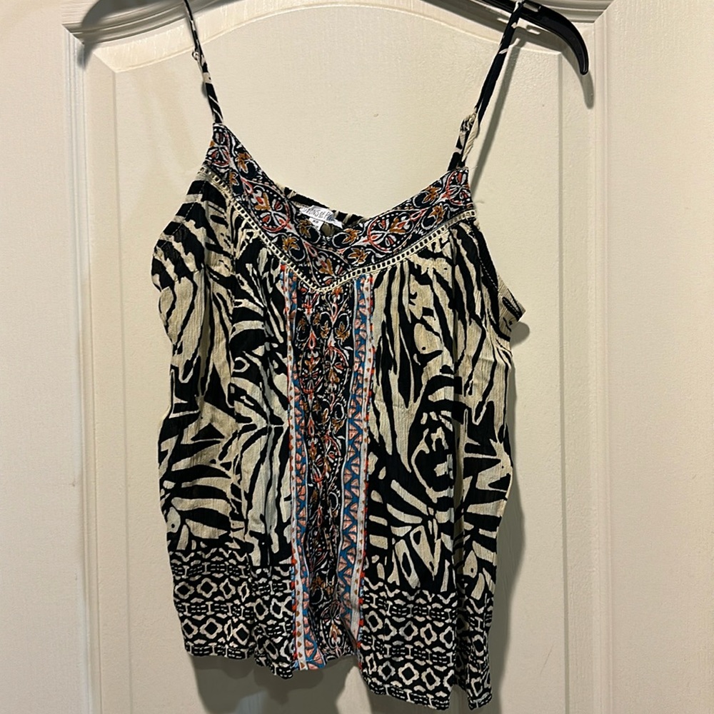 Patrons of Peace spaghetti Strap Top